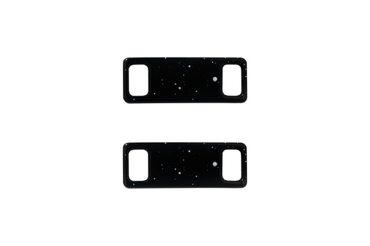 Small Premium Black/White Speckle Dubraes