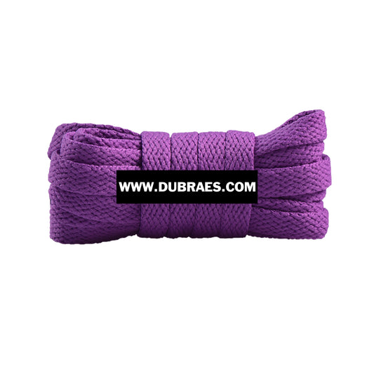Dark Orchid Classic Flat Shoelaces