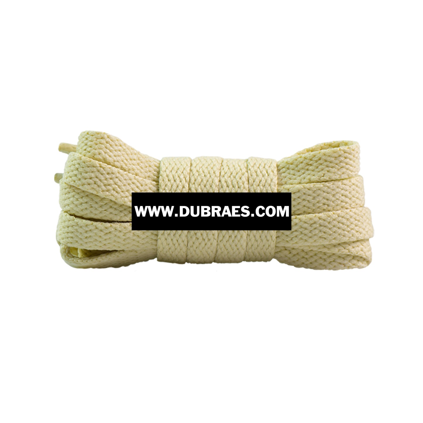 Oatmeal Classic Flat Shoelaces