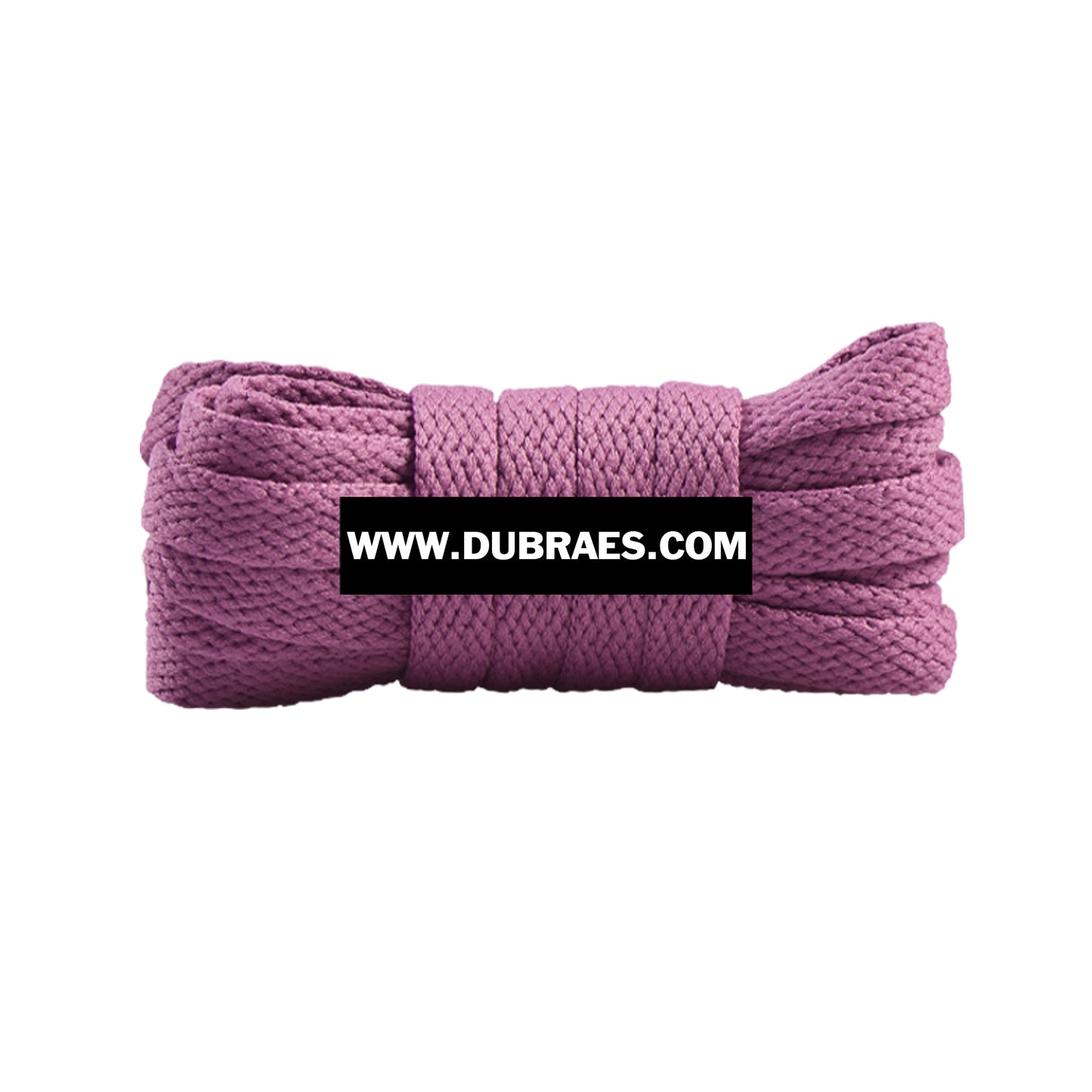 Plum Haze Classic Flat Shoelaces